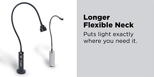 Nextled Nt-7728 Ultimate Magnetic Led Bbq Grill Light, 24 Inch Flexible Neck With Ultra Strong Base, Barbeque Light For Grilling Outdoor, Heat & Water Resistant, Warm Even Light, Cast Aluminum Body #TOP2