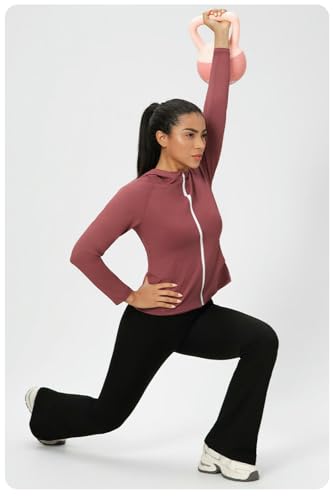 Chaqueta de yoga para mujer deportiva gris con cremallera y capucha 5