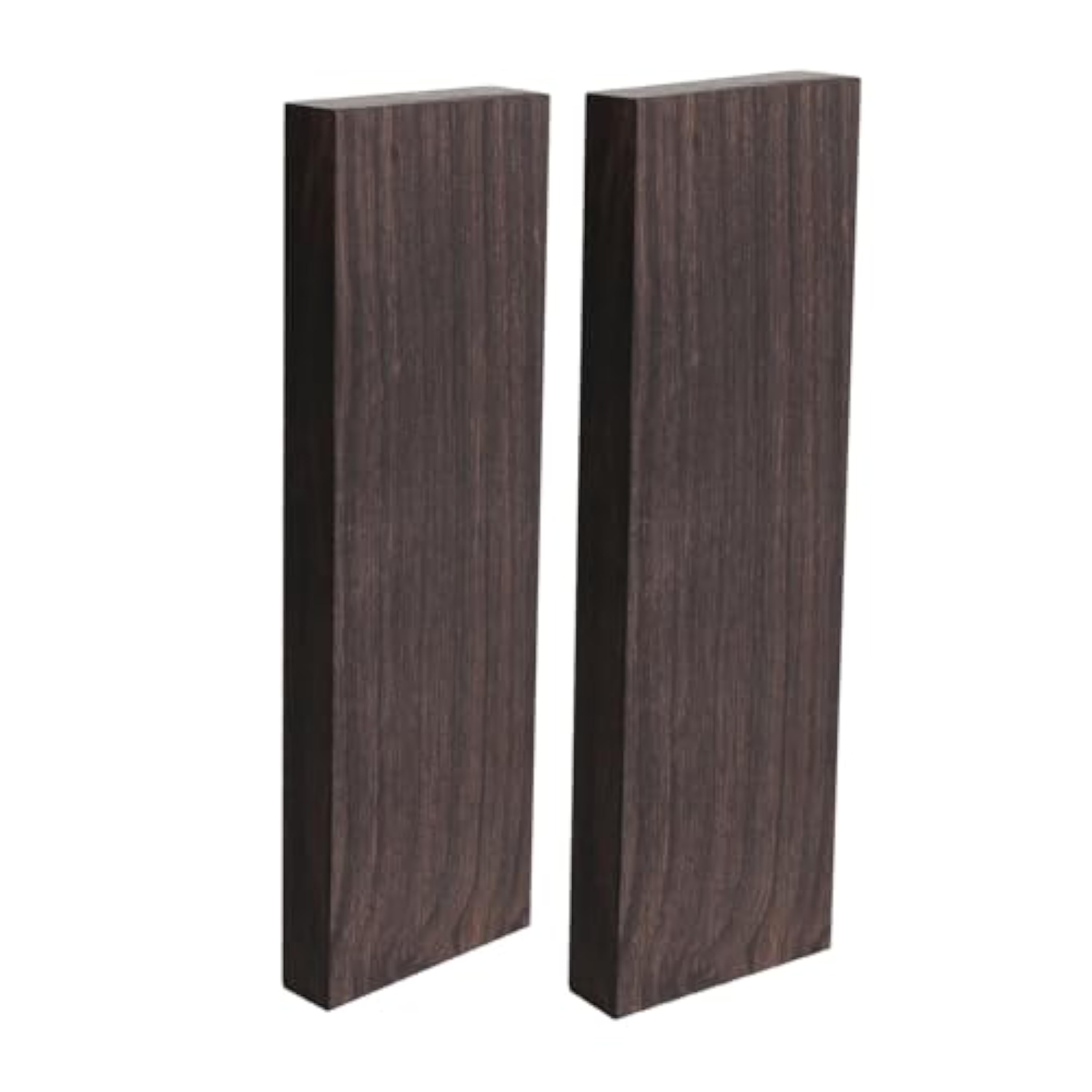 2/4 Piezas Madera De Ébano Negro Natural - Bloques De Madera De Ébano Para Bricolaje, Maderas De Ébano Negra En Bl-anco Para Instrumentos Musicales, Herramientas De Bricolaje (120 * 40 * 10mm)
