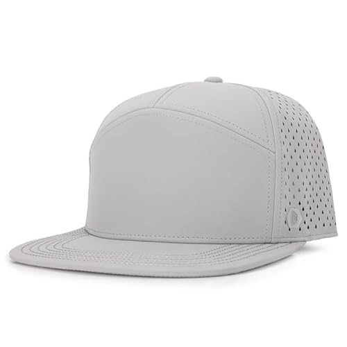 Gorra Snapback plana 7 paneles resistente al agua miniatura 1