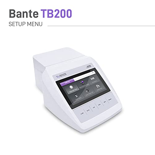 Bante Tb200 Laboratory Turbidity Meter | Turbidimeter | 2 To 7 Points Calibration, Selectable Tss Measurement Mode And Turbidity Units, Accuracy ±2% #TOP2