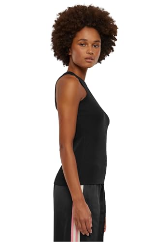 Urban Classics Donna Racer Back Rib Top Canottiera, Nero, Xxl - 7