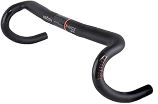 Satori X-Race AERO Carbon Gravel Cyclocross Road Bike 8 Degree Flare Drop Bar Bent Handlebar 31.8x440mm - Di2 Ready