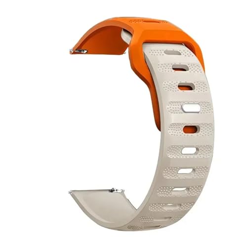 [�����ȓX] 22 20 �~�����[�g�����j�o�[�T���X�|�[�c�V���R���X�g���b�v Amazfit T-Rex 3 �v���w���I/Bip 6 5 3/�o�����X 2/GTS/GTR 4 3 2 �����p�X�g���b�v(Orange Starlight,22mm)