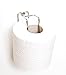 Plew Plew - Toilet Paper Holder, Stainless Steel, Wall Mounted