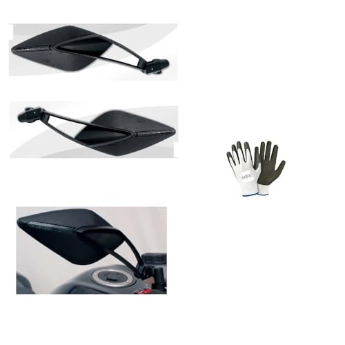 Par espejos Viper 8 Far Retrovisor para Moto de manillar homologado para KTM 125 Duke ABS 2017 – 2017