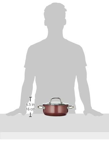 WMF 05-1459-5290 Stewing Pot Steel, Pink, 20 centimeters - Image 3