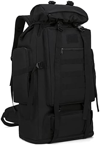 KXBUNQD 100L Hiking Camping Backpack Tactical Backpack for Men and Women Large Survival Hunting Waterproof Backpack Molle Rucksack Military Camping Backpacking Daypack