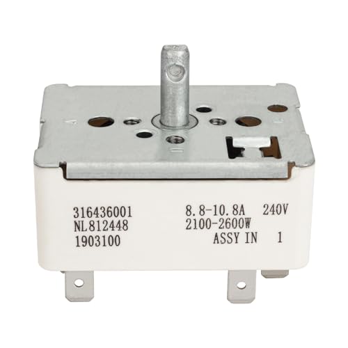 316436001 316021501 Surface Burner Control Switch Fits for Frigidaire