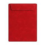 Tablero de oficina de cuero con soporte para documentos y lazo para bolígrafo para personal de restaurante, portapapeles de pedidos de restaurante