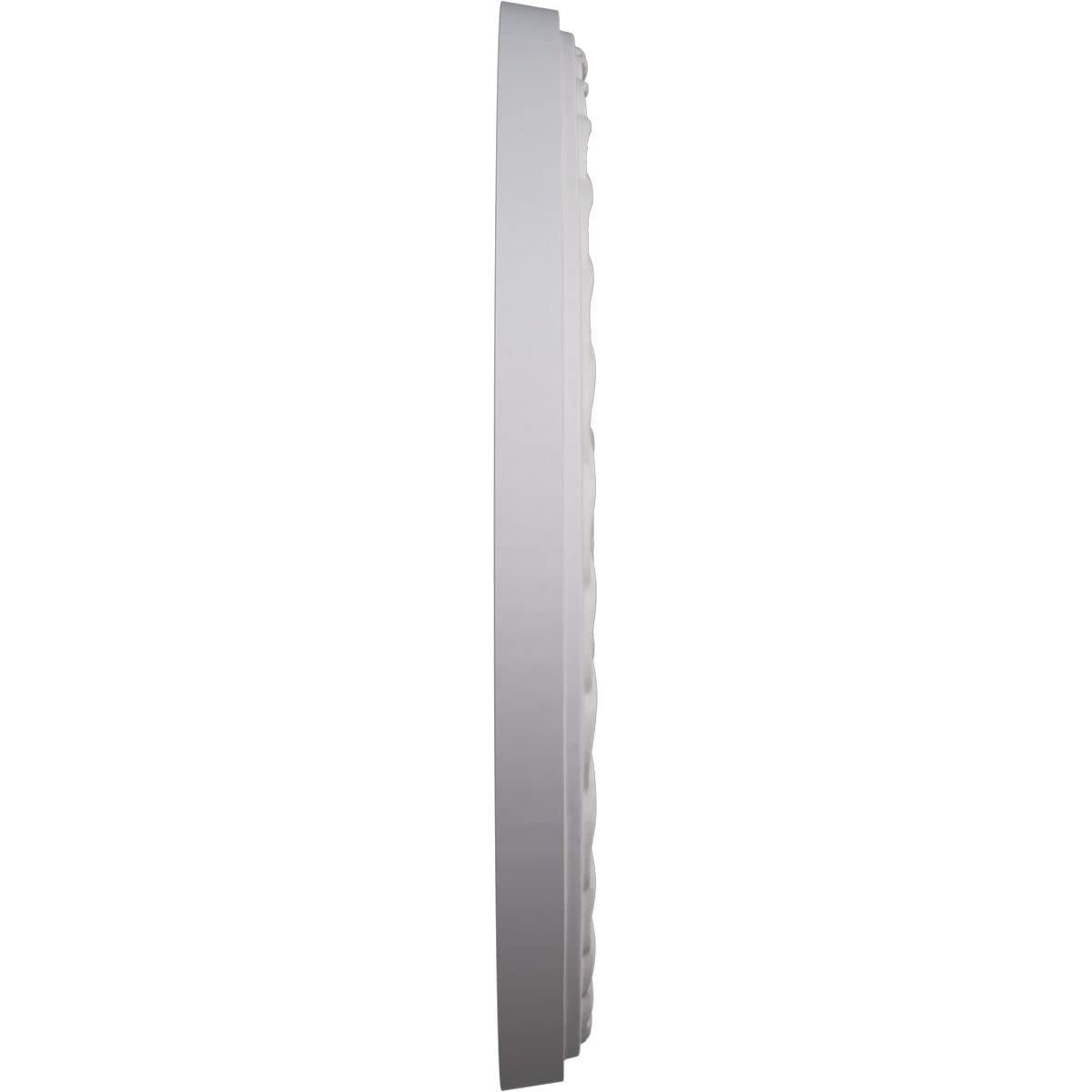 Ekena Millwork CM11PAUWF 11 1/2"OD X 1"P Palmetto Ceiling Medallion, Ultra Pure White — Amazon image 3