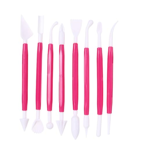 DIYEAH 4juegos De Escultura Arcilla Polimérica y Cortadores De Para Manualidades Azul