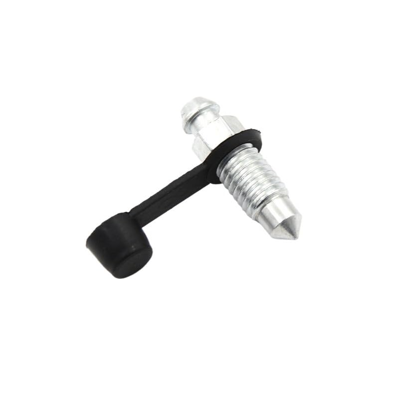 Brake Bleeder Screw M8 X1.25mm Motorcycle Bike Brake Braking Caliper Bleed Screw Nipple with Cap for Brakes Car Accessories(20PCS)
