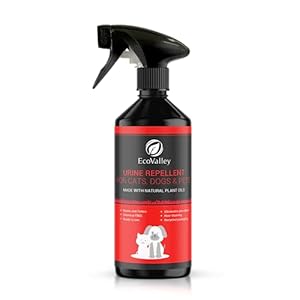EcoValley Urine Stopper Training Cleaner Spray – Dog And Cat Odour Eliminator & Puppy Training Aid, Eco-Friendly, Safe for Carpets 500ml