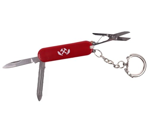 Zunftbedarfde Mini Taschenmesser Bergbau Schlägel und Eisen