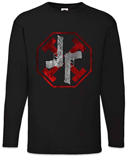 T-Shirt à Manches Longues Gun Kata Urban Backwoods en Coton Style Geek