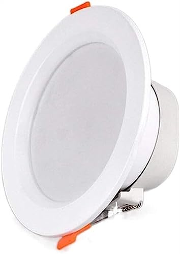 Plafonnier encastré LED lumière naturelle pour cuisine et salon alu