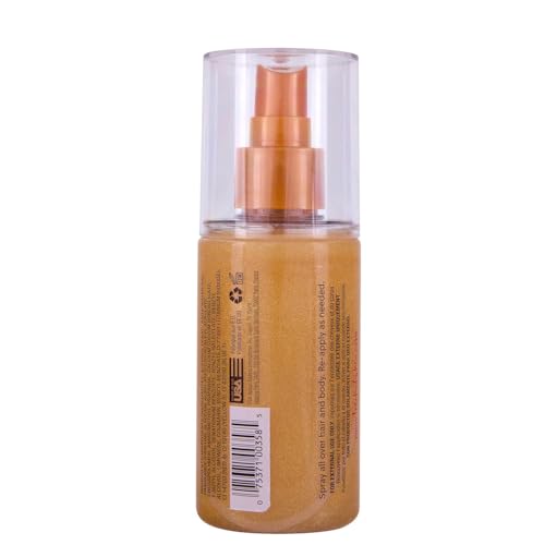 Image of Tree Hut Hair & Body Mist, Tropic Glow, 5.2 Fl Oz | Hydrating & Alcohol-Free, Light Shimmer Body Spray with Almond, Golden Amber, and Sandalwood Notes, Alcohol-Free Formula