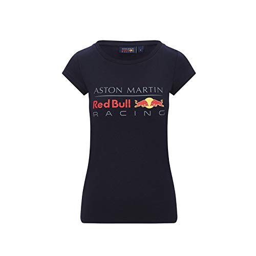 Women's Formula 1 Aston Martin Red Bull Racing Logo T-Shirt, White, XS
