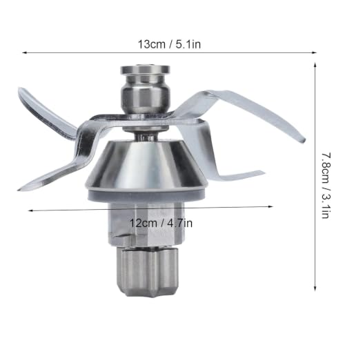 Cuchilla mezcladora de acero inoxidable y repuesto de accesorios esenciales para licuadora TM31 7