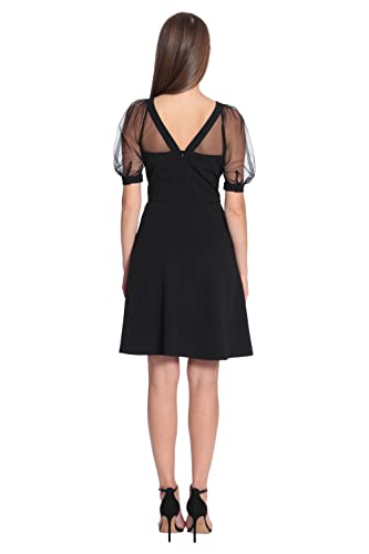 Image of Maggy London Women's Illusion Dress Occasion Event Party Holiday Cocktail Guest of Wedding.