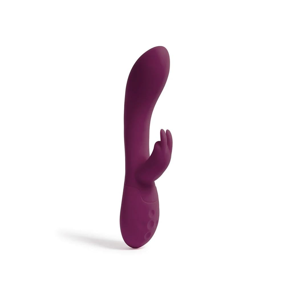 Platanomelón - Vibrador Conejito para Mujer Efecto Calor con 3 Intensidades y 7 Patrones, Sumergible y Recargable - Lucas Lila