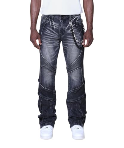 Smoke Rise Men's Colorblock and Piping Jean