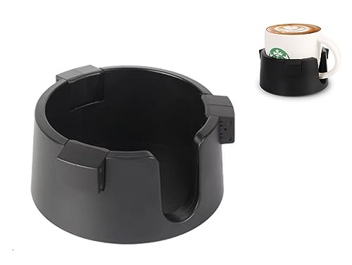 Adjustable Spill Proof Cup Holder, Magnetic Cup Holder, Suitable for Tractor, Lawn Mower, Forklift, Treadmill and Other Iron Products(1Pcs Black)