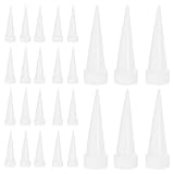 MAGICLULU 100 Stück Präzise Dichtungsdüsen aus Kunststoff Ersatzspitzen für Klebstoffspender Fein Dosierbar Langlebig für Dichtungs und Verfugungsarbeiten