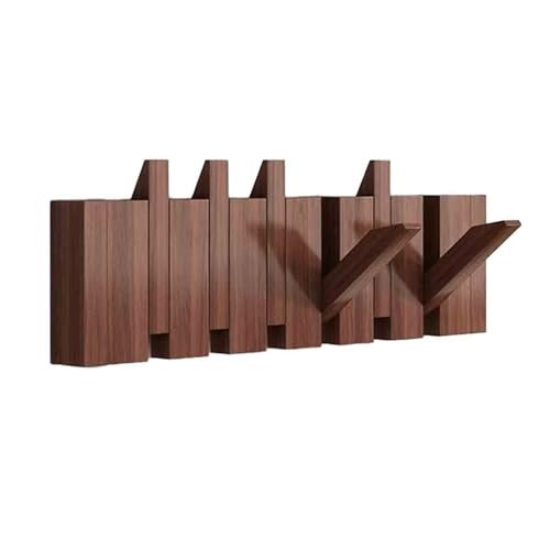 �Ǌ|���R�[�g�t�b�N�A�܂肽���ݎ��t�b�N�t���m�����b�N�A�Q�����֗p�m�����b�N�A�W���P�b�g�A�X�q�A�X�J�[�t�A�n���h�o�b�O�p�n���K�[(Walnut,6 Hooks)