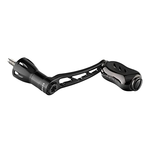 Angelrollen Kurbel Aluminum mit Titan Knauf für Shimano Stradic FL Stella Vanford Vanquish Nasci Twinpower Finesse Spinnrolle Rollen Griff Ersatz Zubehör LYS-T22