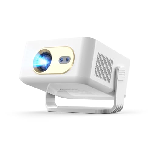 Magcubic Proyector Portatil, Mini Projector Tiro Corto, Autoenfoque Auto Keystone 2.4/5G Dual WiFi y Bluetooth Home Cinema 180° Rotation 1080P Full HD Led Soporte