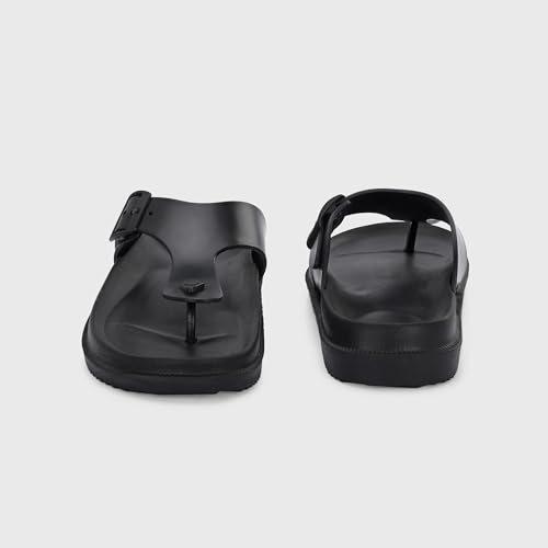 Image of Centrino Slides for Men | Comfortable & Stylish with Soft Insole | Trendy Design with Support Strap | Perfect for Spring Summer Traveling, Walking |Stylish & Everyday Flip Flops for Gents (7306)