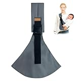 Baby Sling Carrier,Toddler Carrier,2026 New Baby Sling,Portable and Lightweight Sling,Non-Slip Hip Seat Carrying 10-30lbs(Grey)