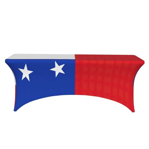 Nappe Chili extensible 1,8 m élasthanne nappe de table lavable fête - 3