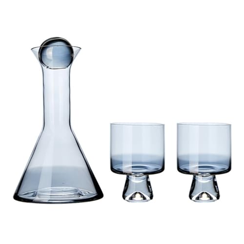 GMBYLBY Elegante jarra de agua de cristal con capacidad de 1 5 litros con detalles dorados para reuniones familiares, cenas, fiestas y uso diario. Jarra de cristal Utensilios de cocina modernos