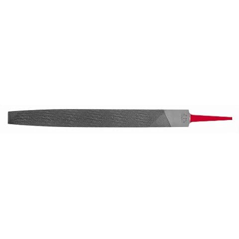 Simonds - 73275500 Flat Hand File for Aluminum, American Pattern, Double Cut, Rectangular, Coarse, 10" Length, 31/32" Width, 11/64" Thickness Cover