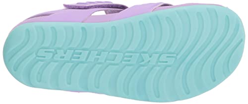 Skechers Girl's Side Wave-Heart Bliss Sandal Sneaker4