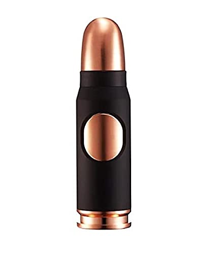 Katzone Bullet Shaped Jet Torch Lighter (Black & Gold)