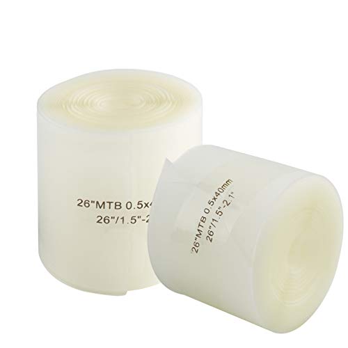 Larcele 2 Pcs Bicycle Tire Liner Anti-Puncture Protection Tape Inner Tube for Mountain Bike QC-FCD-01 (26)