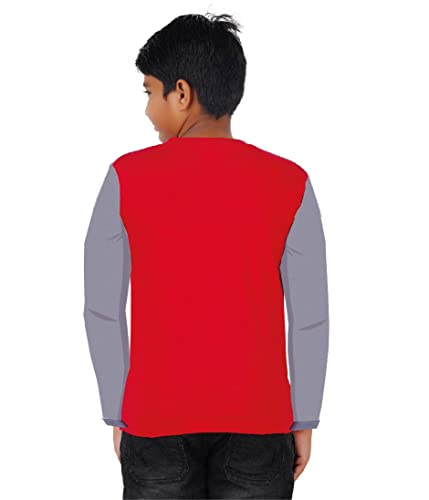 Image of CHECKERSBAY Boys Cotton Printed Full Sleeve T-Shirt