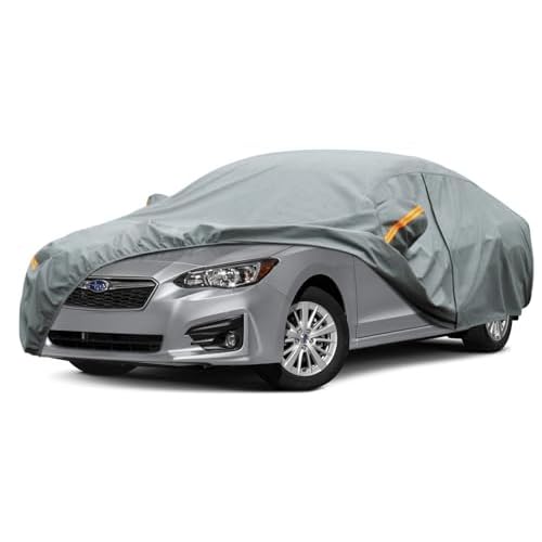 Kayme Heavy Duty Car Cover Custom Fit Subaru Legacy (2006-2025) Waterproof All Weather for Automobiles, Full Exterior Covers Sun Rain UV Protection.�