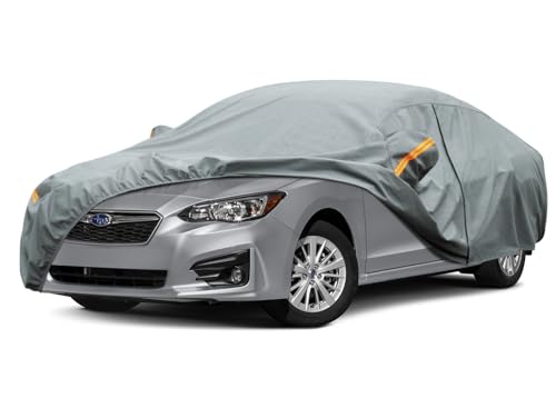 Image of Kayme Heavy Duty Car Cover Custom Fit Subaru Legacy (2006-2025) Waterproof All Weather for Automobiles, Full Exterior Covers Sun Rain UV Protection.（Deliver About 3-10 Days）