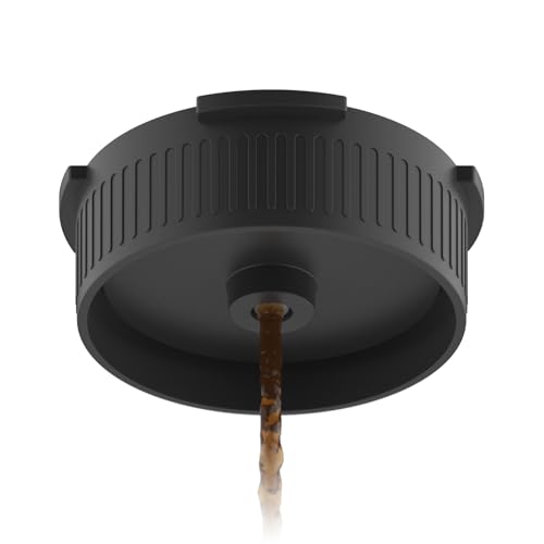 Xinafan Coffee Filter Cap, Flow Control Filter Cap for Coffee Maker, Espresso Replacement Part for Cold Brew, Upgraded No Drip