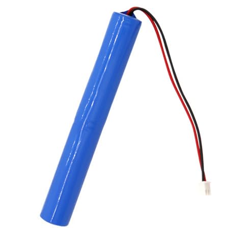 HELINAZI Batería de Iones de Litio de 7.4V Batería de reemplazo Recargable con Enchufe XH 2.54 para iluminación LED,1200mAh