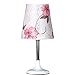 Produktbild TOMYEUS Nachttischlampe Einfache kreative tischlampe Schlafzimmer nachttischlampe dimmbar Indoor tischlampe knopfschalter Tischlampe (Color : Rose Flower)