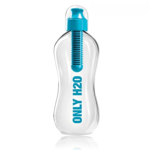 Appetitissime Only H2O Bottle with Carbon Filter, Blue, 21.5 x 7.5 x 7.5 cm