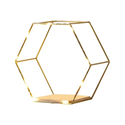 Étagère murale géométrique pour une décoration de chambre cocooning