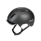Avec moustiquaire intégrée XLC 2500180032 Casque Mixte Adulte Noir Mat 58-61 cm