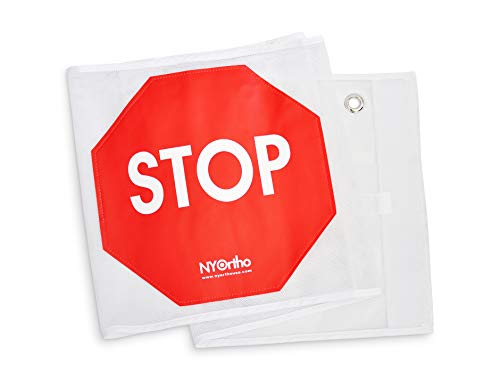 NYOrtho Door Guard Stop Sign Banner | Stop Sign Strip | Size: 53" W